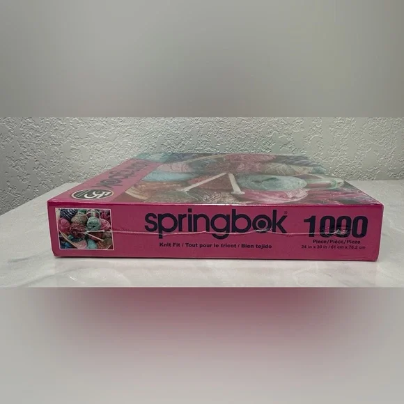 Sealed Springbok 1000 Piece Knit Fit - Picture 4 of 4